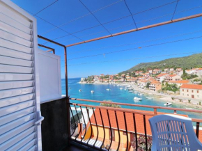 Apartments Peselj-Studio Apartment with Balcony and Sea View 1